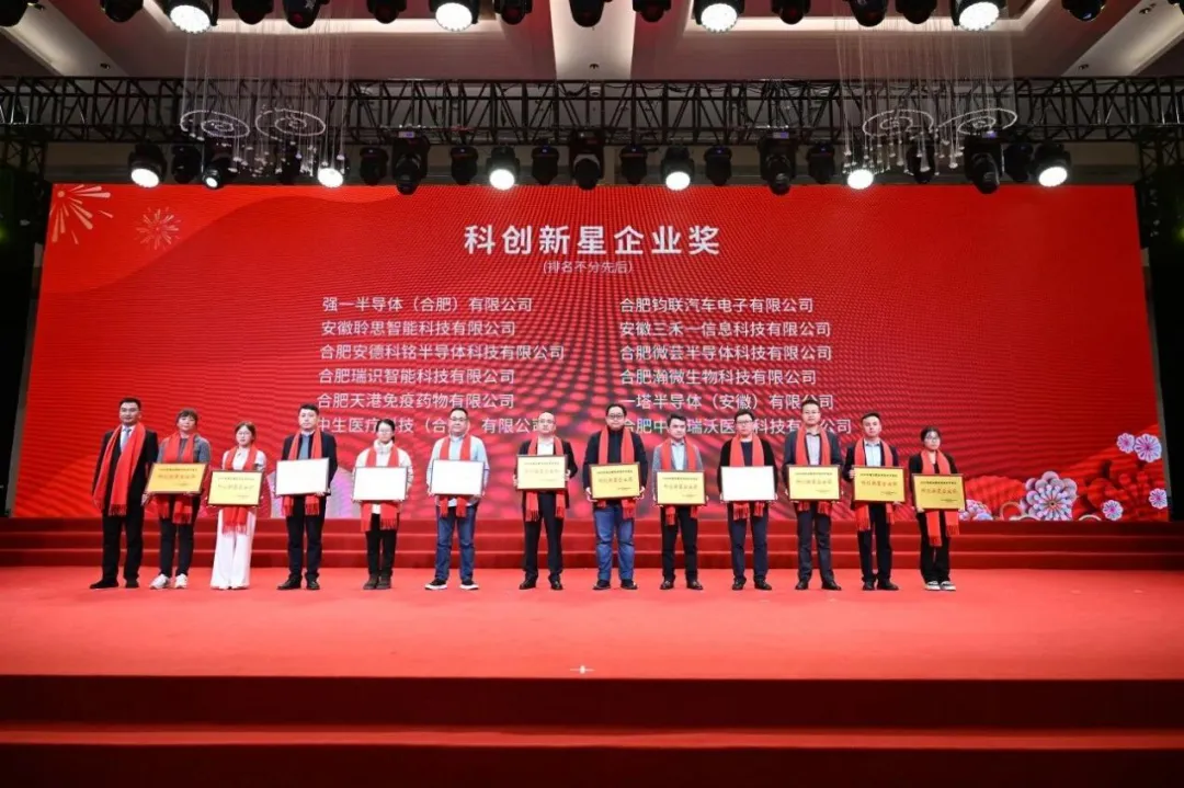 鈞聯(lián)電子榮獲2025年度合肥經(jīng)開區(qū)“科創(chuàng)新星企業(yè)獎(jiǎng)”