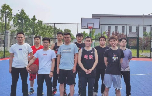 迎“籃”而上，精益“球”精：鈞聯(lián)電子籃球比賽開(kāi)賽